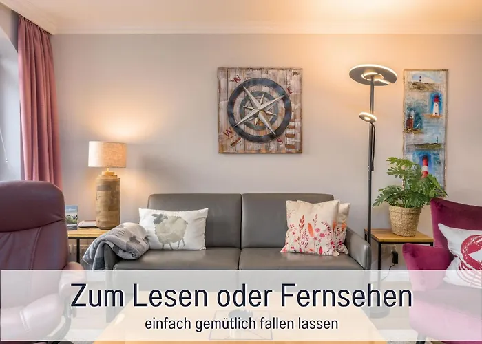 Eeb & Floer 4 Sterne Top-fewo Sylt Balkon, Pool & Sauna, Strandnah, Tiefgarage Appartement