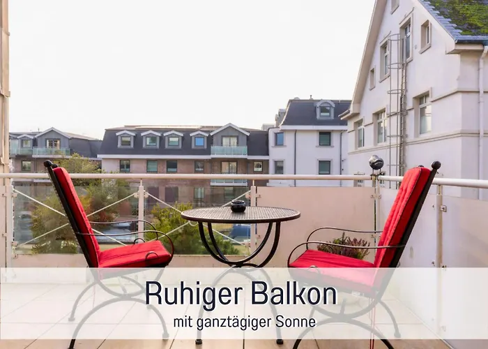 Eeb & Floer 4 Sterne Top-fewo Sylt Balkon, Pool & Sauna, Strandnah, Tiefgarage Westerland